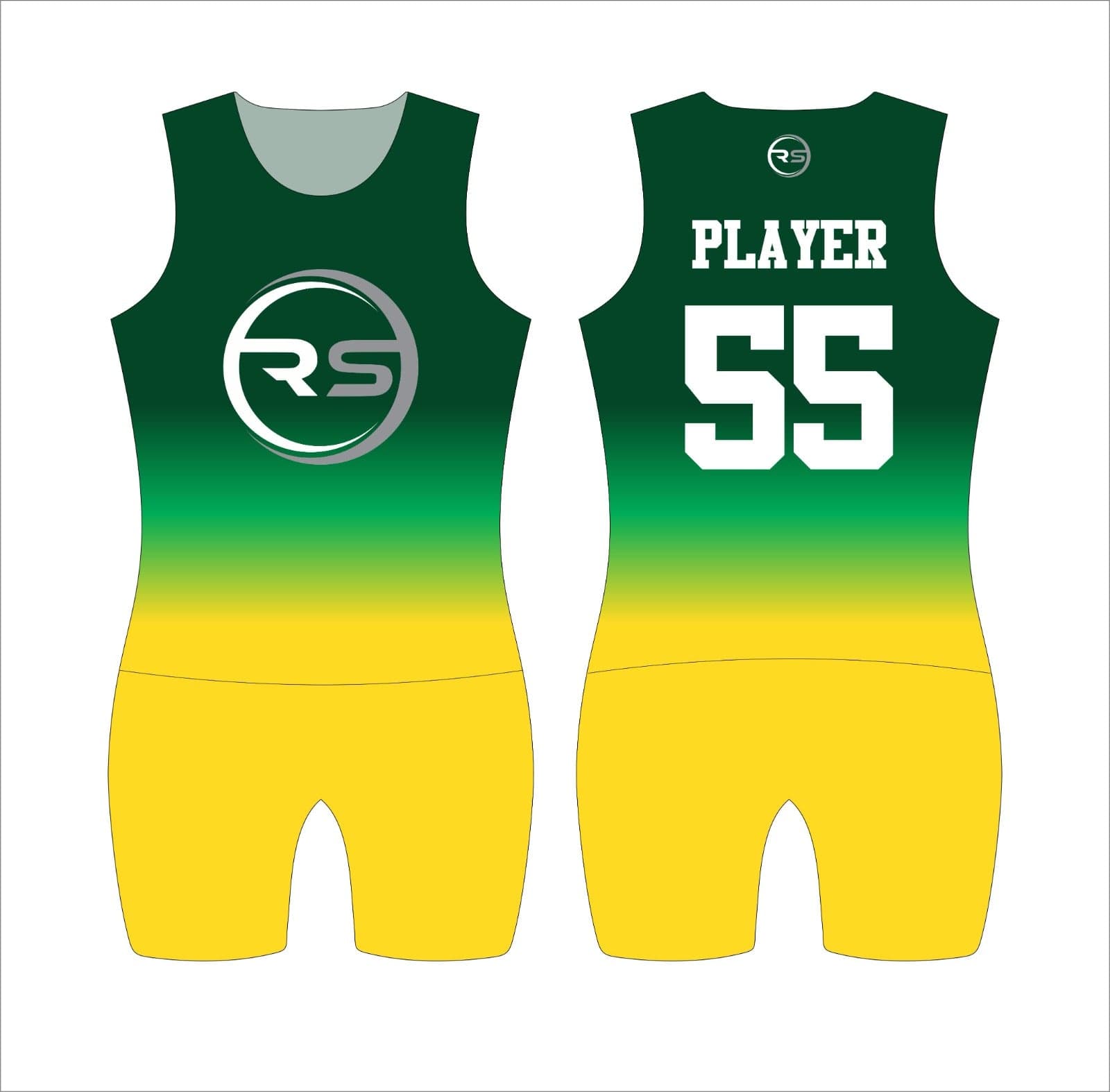 Track one piece uniform reference; Adult and Kids options are not distinguished by the image